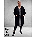 NO.1 BY OX Cardigan Long Ballonmouw ZWART